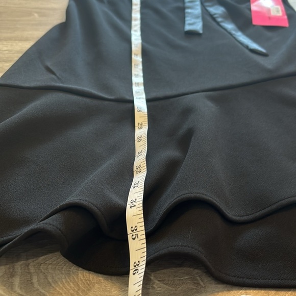 Vintage Betsey Johnson Midi Dress Little Black Dress - Picture 7 of 9